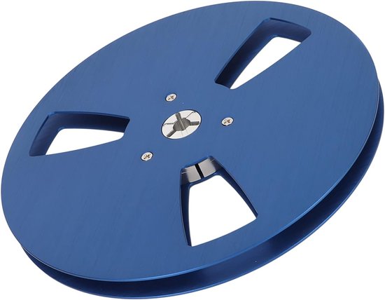 Lege 1/4 7 Inch Tape Reel voor Reel to Reel Tape Spelers, Aluminium Legering, Universele Vervangingsonderdeel voor Geluidsopname en -afspelen