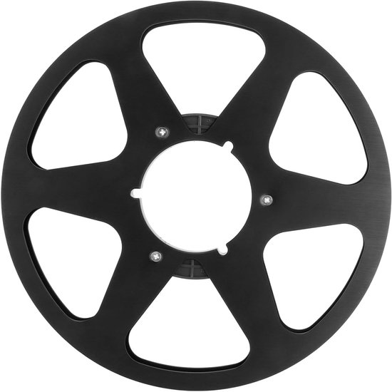 Lege 1/4 Inch 10.5 Inch Geluidsband Opname Spoel, Universele 6 Gat Aluminium Opneemspoel voor Studer en Nab