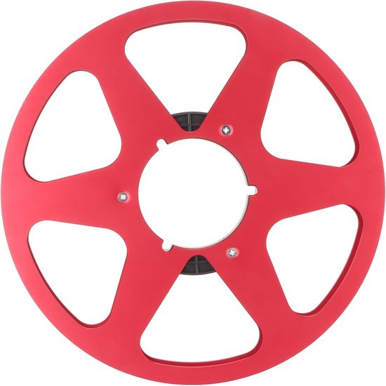 Lege 1/4 Inch Tape Reel van Aluminium Legering met 6 Gaten voor Opname, Geschikt voor Bandrecorders en Vervangingsonderdeel