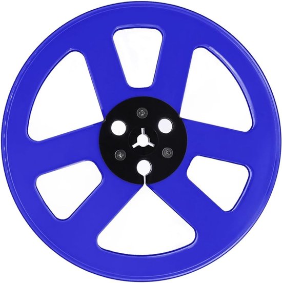 Lege 1/4 inch Tape Spoel van ABS Kunststof, Universele Open Spoel voor Geluidsopnames met 6 Windbestendige Gaten, Geschikt voor Studer en Opnameapparatuur van Merkloos