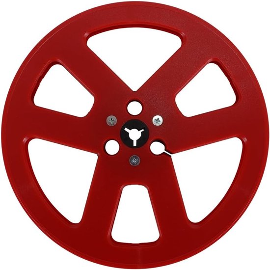 Lege 1/4 inch Tape Spool van ABS Plastic, Universele Open Spoel voor Geluidsopnamen met 6 Windbestendige Gaten, Geschikt voor Studer en Opnameapparatuur