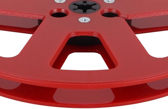 Lege 1/4 inch Tape Spool van ABS Plastic, Universele Open Spoel voor Geluidsopnames met 6 Windbestendige Gaten, Geschikt voor Studer en Opnameapparatuur