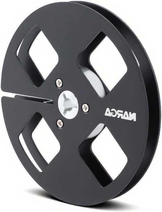 Lege Geluidsband Spoel van Aluminium Legering 5 Inch met 4 Gaten voor Studer Bandrecorder - Ideaal voor Audioproductie en Opnamesystemen van Merkloos