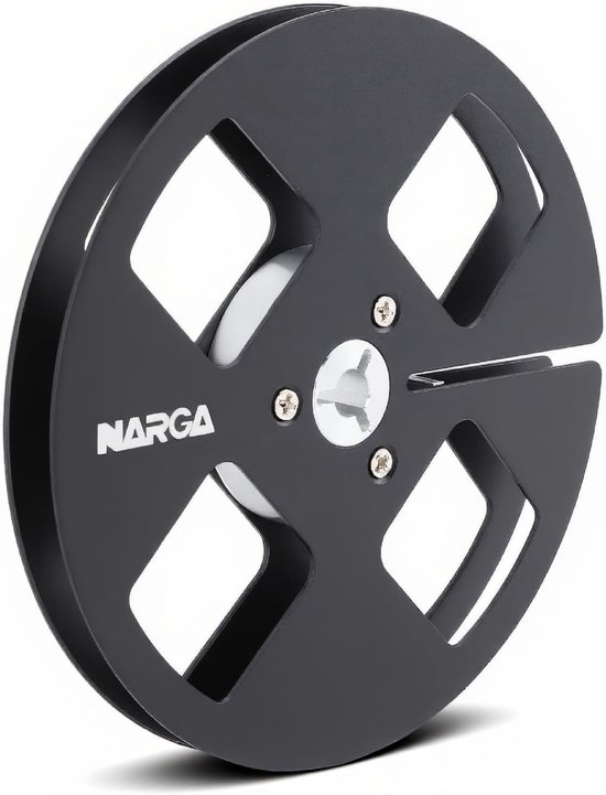 Lege Geluidsband Spoel van Aluminium Legering 5 Inch met 4 Gaten voor Studer Bandrecorder - Perfect voor Audio-opnamen en Professioneel Gebruik