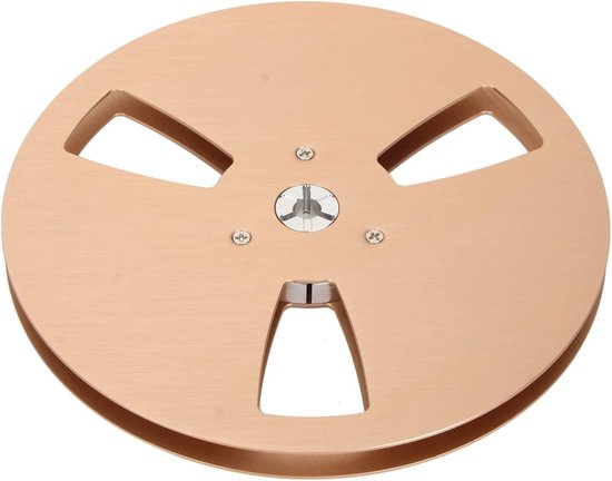 Lege Opname Spoel 7 Inch met 3 Gaten voor 1/4 Inch Geluidsbanden en Tape Spelers Accessoire voor Audio-opnames en Geluidsbewerking van Merkloos