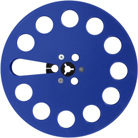 Lege opname spoel van 1/4 inch met 12 gaten, plastic film voor cassette spelers en opening machines
