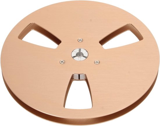 Lege Opname Spoel van 7 Inch met 3 Gaten voor 1/4 Inch Tape Spelers en Open Spoelen - Perfect voor Geluidsopnames en Reparaties