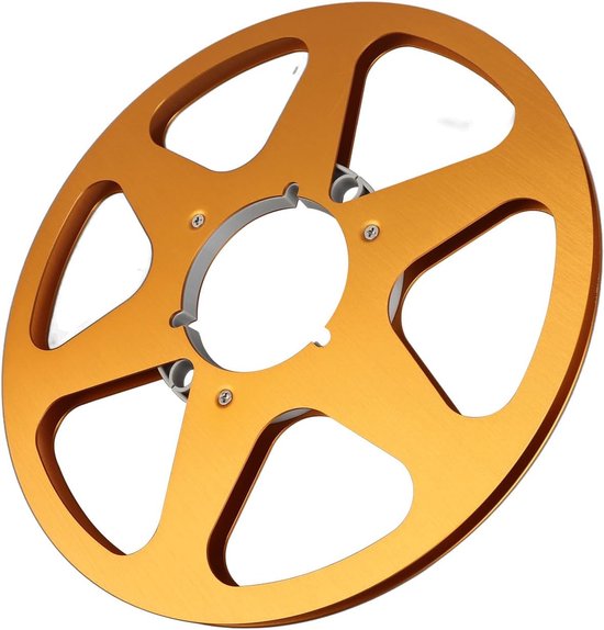 Lege Opneemspoel - Spoel Geluidsband - Taperecorder Onderdeel - 6 Windweerstandsgaten - 105 Inch Diameter van Merkloos