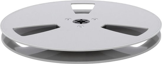 Lege Opwikkelspoel - Tape Spoel - Geluidsopname - Verbeterde Integriteit - 7 Inch Diameter - Grijs