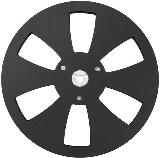 Lege Reel Spoel - Tape Spoel - Audio Opnemen - 6 Gat Ontwerp - 7 Inch - Zilver