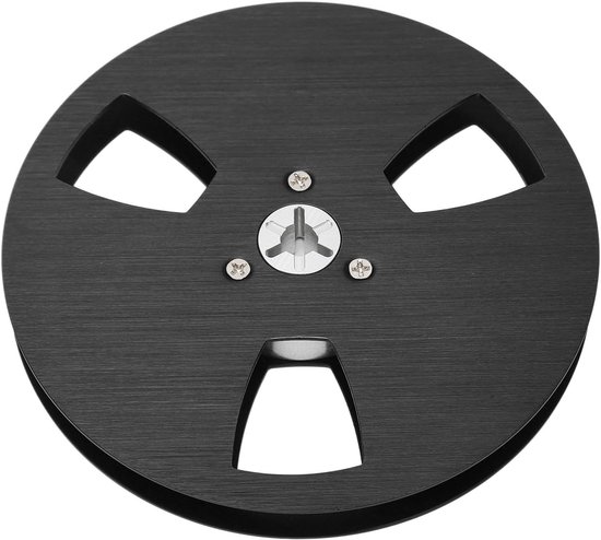 Lege Spoel - Audioband Haspel - Tape Speler - Universele 3-gaats - 5 Inch Diameter - Zwart van Merkloos