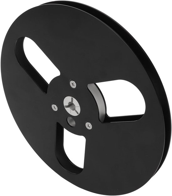 Lege Spoel - Nab Adapter Spoel - Audio Opname - Aluminiumlegering - 7 Inch - Zwart