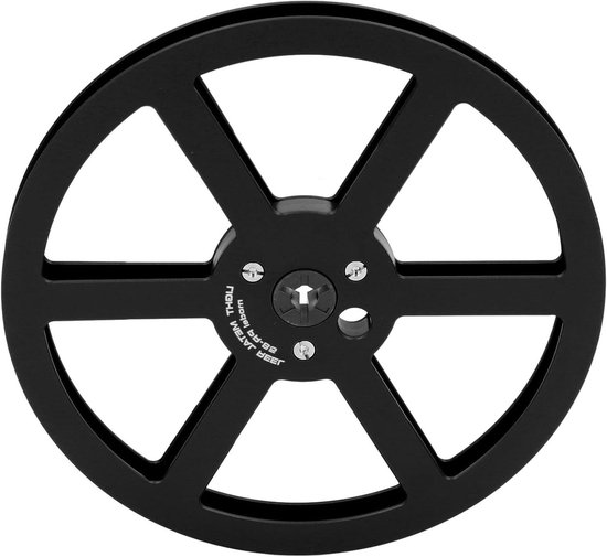 Lege Spoel - Opname Spoel - Audio Opnemen - Aluminium Constructie - 7 Inch - Zwart