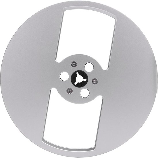 Lege Spoel - Tape Reel - Muziek Opnemen - Aluminium Legering - 7 Inch Diameter - Zilver