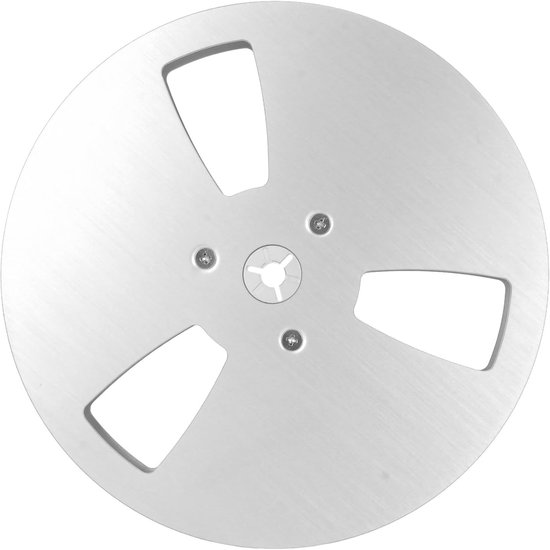 Lege Spoel - Tape Reel - Muziek Opnemen - Aluminium Legering - 7 Inch - Zilver