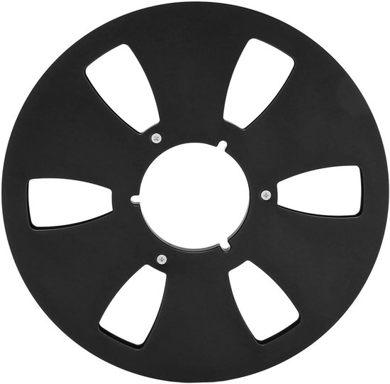 Lege Spoel - Tape Reel - Muziek Opnemen - Universele Pasvorm - 10 Inch - Zwart