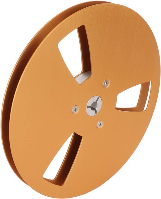 Lege Spoel - Tape Spoel - Opnemen Muziek - Aluminium Legering - 7 Inch - Goud