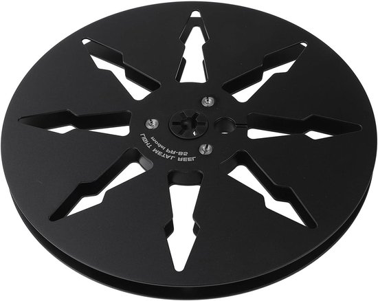 Lege Tape Haspel - Open Reel Tape - Audio Opnemen - 8-Gats Aluminium - 7 Inch - Zwart