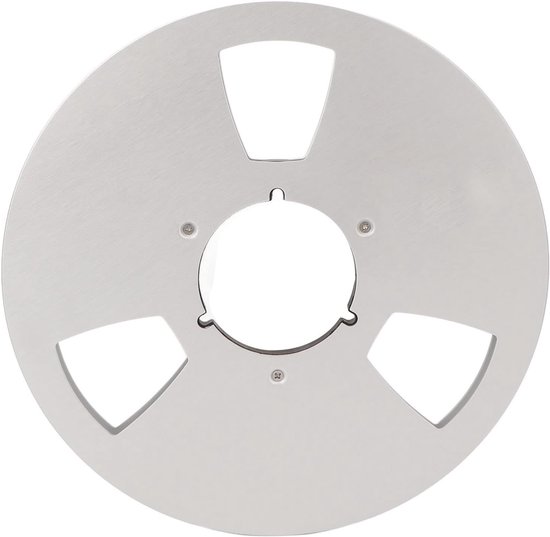 Lege Tape Reel voor Nab Opnametape - Accessoire voor Bandrecorder, 1/4 Inch, Aluminium, Geschikt voor Disc Opening Machines