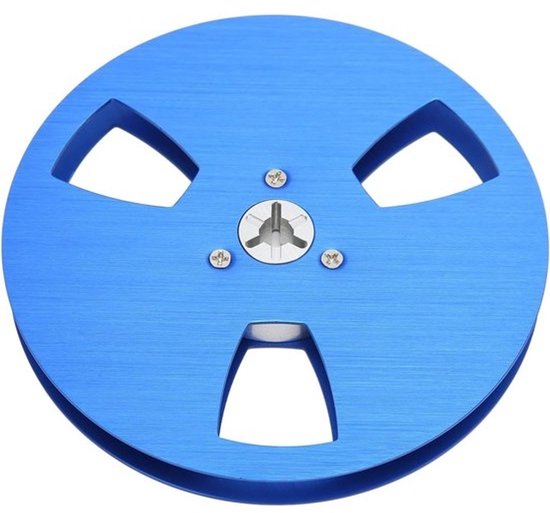 Lege Tape Rol 1/4 Inch voor Geluidsopnames, Universele Open Rol met 3 Gaten en Windbestendigheid, Ideaal voor Roll to Roll Gebruik