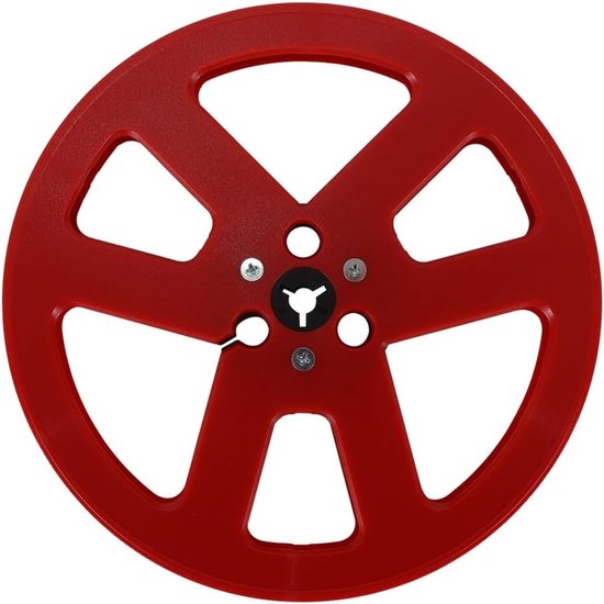 Lege tape-spoel 1/4 7 inch, universele ABS-kunststof spoel met 6 winddichte gaten voor geluidstape, geschikt voor Studer en recorders, ideaal voor audio-opnames van Merkloos