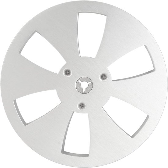 Lege Tape Spoel - Opname Spoel - Audio Opnemen - Aluminium Constructie - 7 inch - Zilver