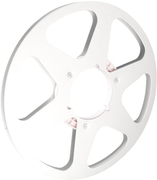 Lege Tapespoel - Aluminium Spoel - Audio Opnames - Industriestandaard Ontwerp - 105 Inch - Zilver