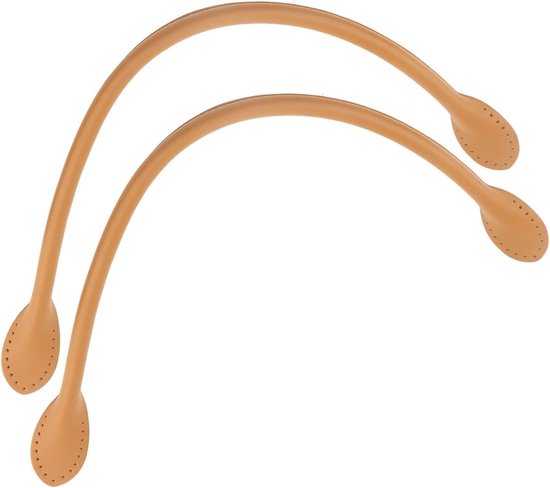 Leren Handtas Haken voor DIY, Schouderriemen in Zwart, Bruin en Beige met Topcoat Afwerking