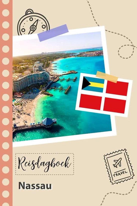 Leuke reisplanner om uw reis naar de Bahama's vast te leggen voor koppels, mannen en vrouwen met prompts en controlelijst.