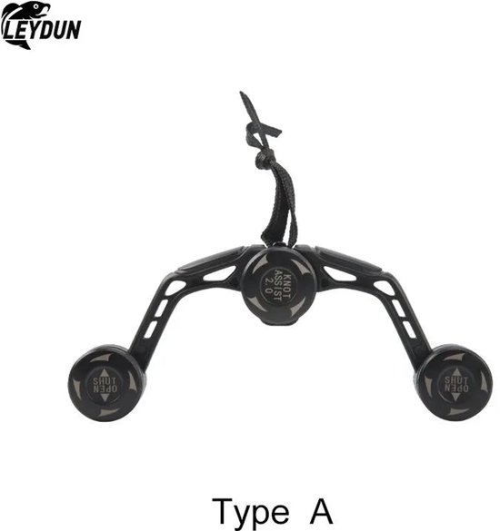 Leydun Serie Knotter - Veelzijdige Verbinder - Eenvoudig in Gebruik - Vissersknopen - Voor Vissers - GT FG PR van Leydun