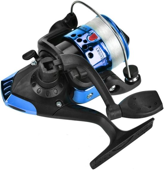 Lichte Spin Reel voor Zoetwatervissen, Verkrijgbaar in 3 Kleuren - Perfecte Visspullen en Accessoires voor Vissers
