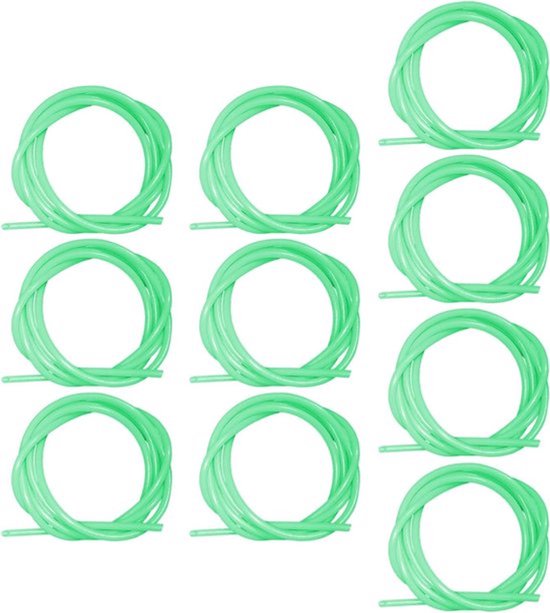 Lichtgevende Buis Diepzeevissen Zachte Plastic Vissen - Glow Tubing Tool - Trek Vis aan - 10 Meter Lengte van Merkloos