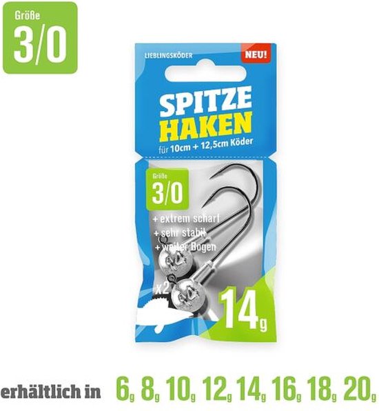 Lieblingskoder Lieblingköder Jigheads 3/0 16gr van LIEBLINGSKODER