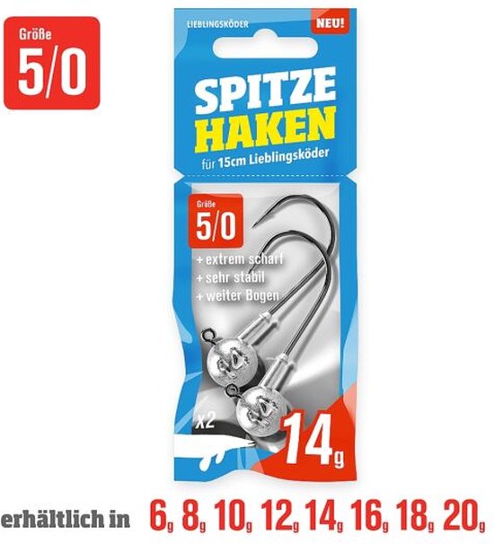 Lieblingskoder Lieblingsköder Jigheads 5/0 8gr van LIEBLINGSKODER