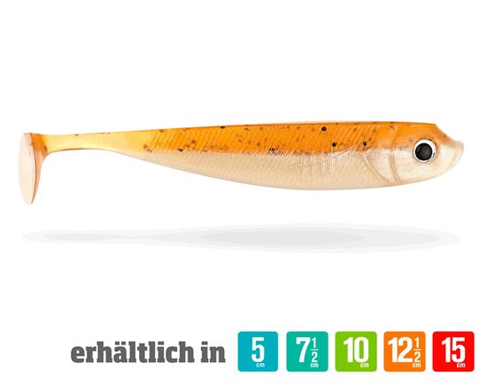 Lieblingskoder Lieblingsköder Shad 12.5cm Bruin 12.5cm - Aanbieding van LIEBLINGSKODER