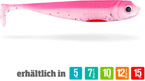 Lieblingskoder Lieblingsköder Shad 12.5cm Roze 12.5cm - Aanbieding van Merkloos