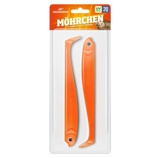 LIEBLINGSKODER SHAD 20cm Oranje 20cm - Aanbieding