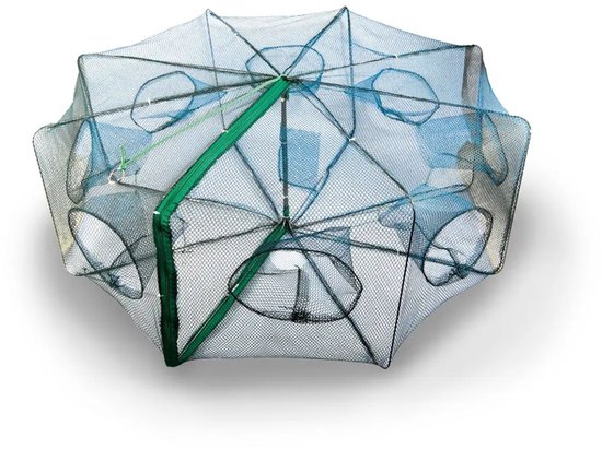 Lineaeffe Crab Cage 8 Holes Vistuig Fuik Grijs