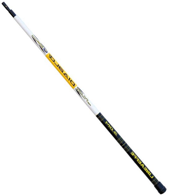 Lineaeffe Diablo Put Over Handvat Voor Schepnet Geel,Zwart,Zilver 3.00 m van Lineaeffe