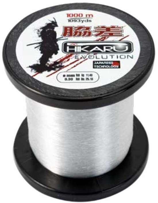 Lineaeffe Hikaru Evolution Monofilament 1000 M Grijs 0.300 mm van Merkloos