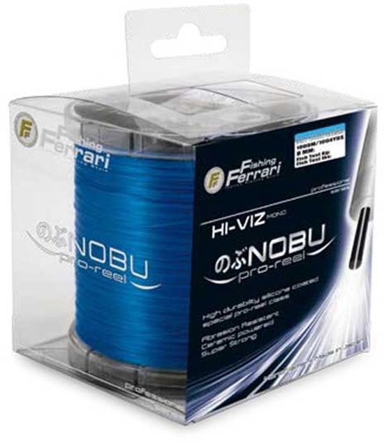 Lineaeffe Nobu Pro Monofilament 1000 M Blauw 0.140 mm van Merkloos