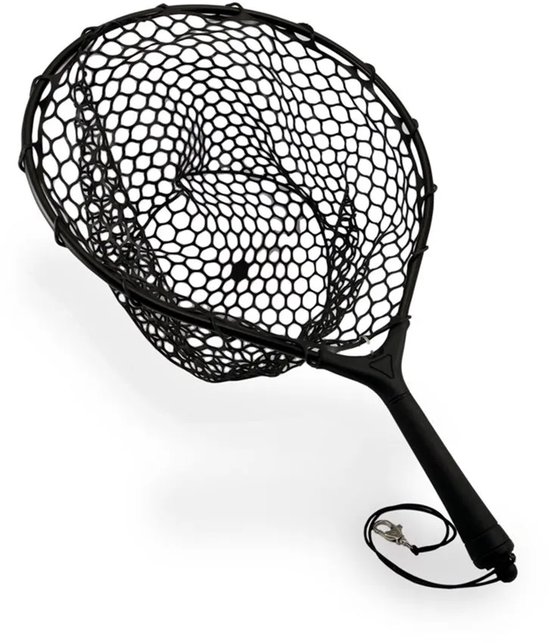 Lineaeffe River Rubber Mesh Veiligheidsnet Zwart
