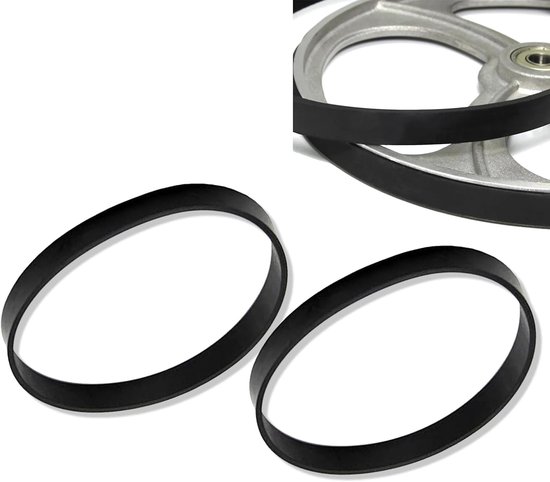 Lintzaag Elastiek voor 8 Inch Bandzaag - 2 Stuks Rubber Banden voor Houtbewerking