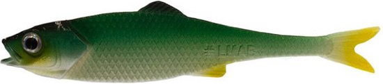 LMAB Finesse Filet Shads 11cm (3 Stuks) Green Shiner 11cm van LM