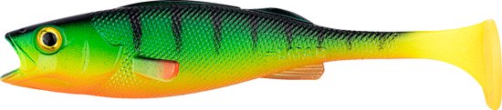 LMAB - KØFI Perch Shad - 7 cm - Firetiger van LM