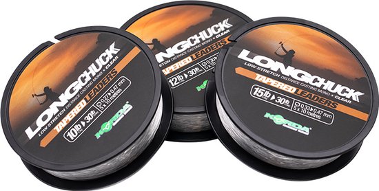 LongChuck Tapered Leaders 5X Korda van Korda