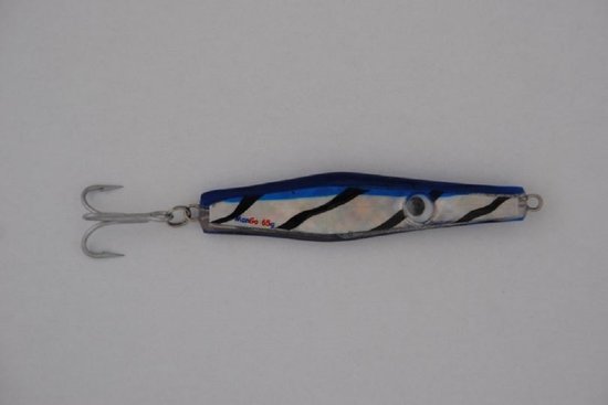 Longshot pilker 40gr Blauw - Zeebaars - Geep - Makreel - Kunstaas van Yuki
