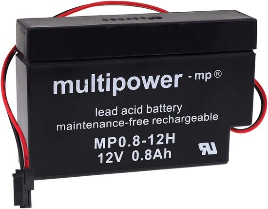 Lood Accu voor Solar Rolladen Heim & Haus, 12V, Lead-Acid