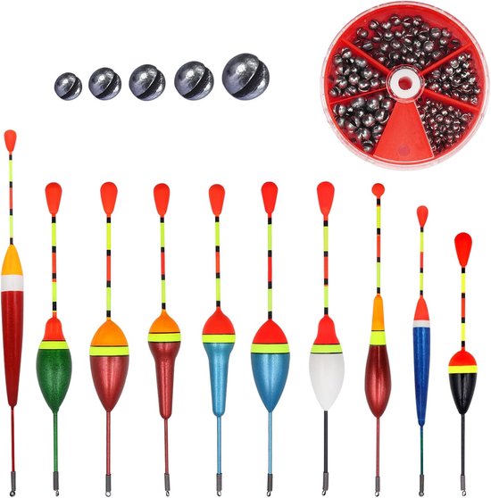 LOREC 10pcs Fishing Float Fishing Float High Sensitivity Fishing Float for Fishing Float Trout Fishing Float with - ShopVlot