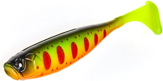 Lucky John 3D Basara Soft Swim 9 cm 6st. PG08 / Orange Tiger van Lucky John